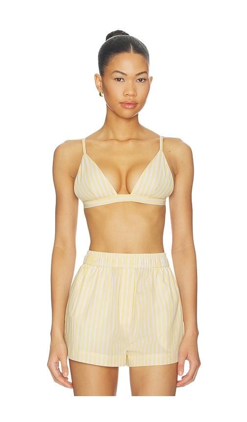L'Academie Romy Bra Top in Yellow by L'ACADEMIE