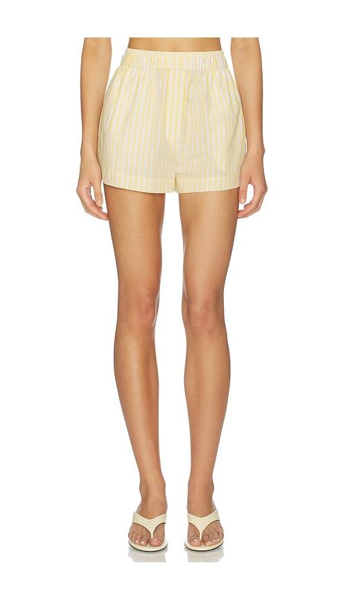 L'Academie Romy Short in Yellow by L'ACADEMIE