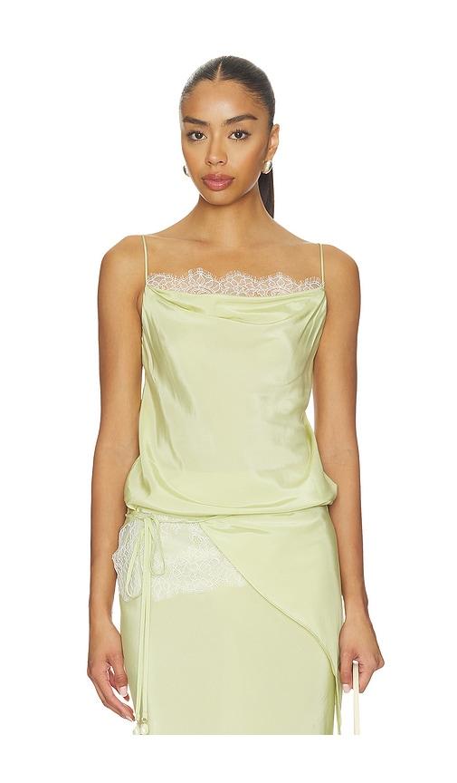 L'Academie Tahlia Top in Sage by L'ACADEMIE