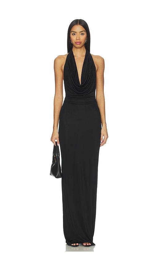 L'Academie Tammi Gown in Black by L'ACADEMIE