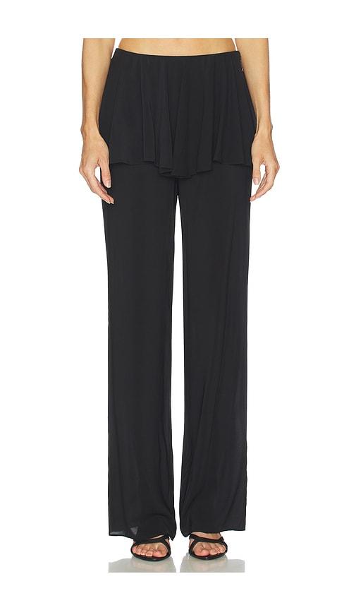 L'Academie Teshi Pant in Black by L'ACADEMIE
