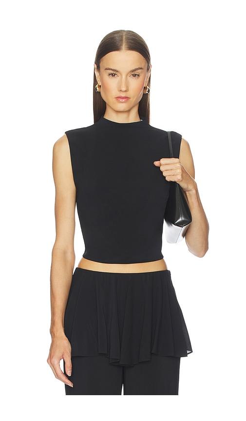 L'Academie Teshi Top in Black by L'ACADEMIE