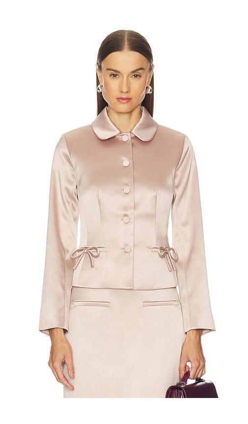 L'Academie Yuli Jacket in Pink by L'ACADEMIE