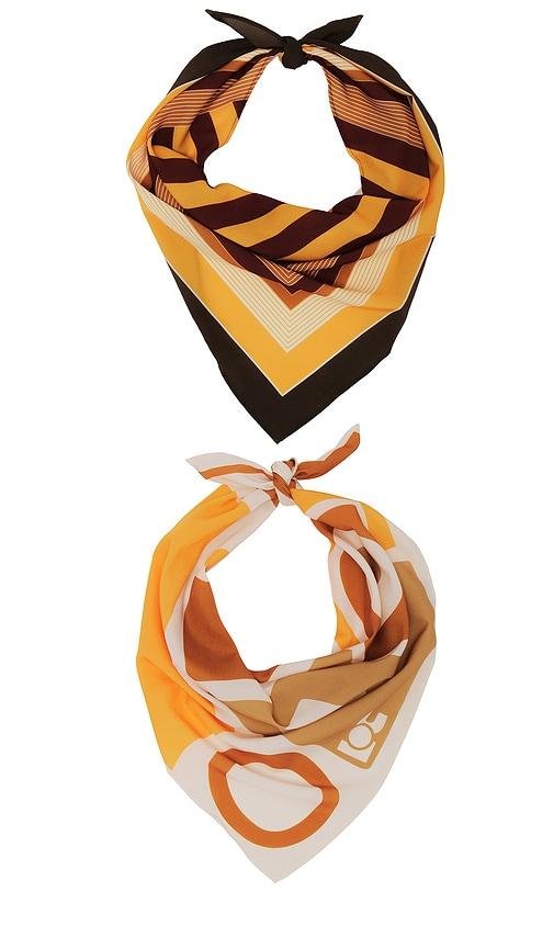 Lack of Color Hat Scarf Pack in Brown by LACK OF COLOR
