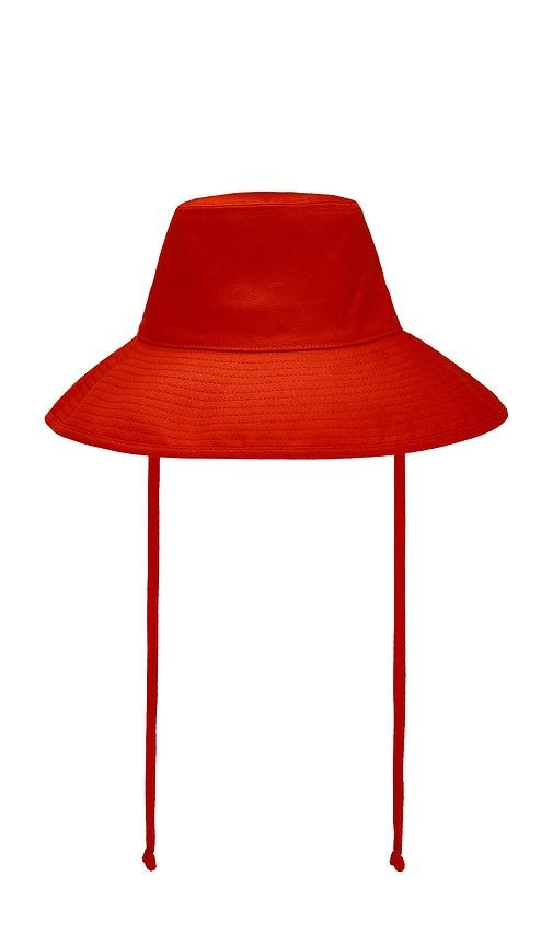 Lack of Color Holiday Bucket Hat in Red by LACK OF COLOR