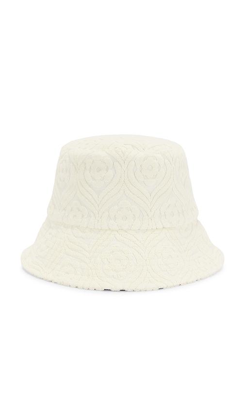 Lack of Color Palm Bucket Hat in Cream by LACK OF COLOR