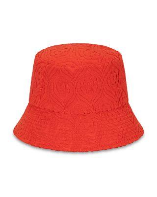 Palm Terry Cloth Bucket Hat by LACK OF COLOR