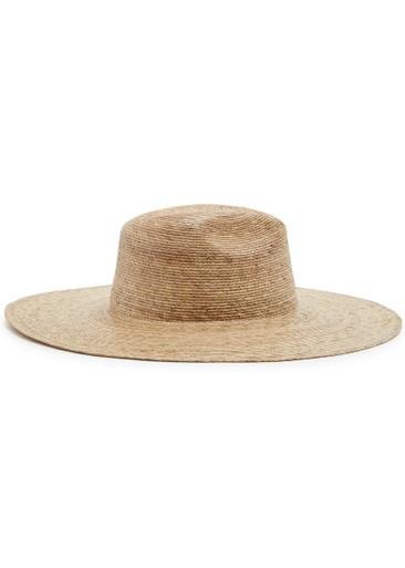 Palma straw fedora by LACK OF COLOR
