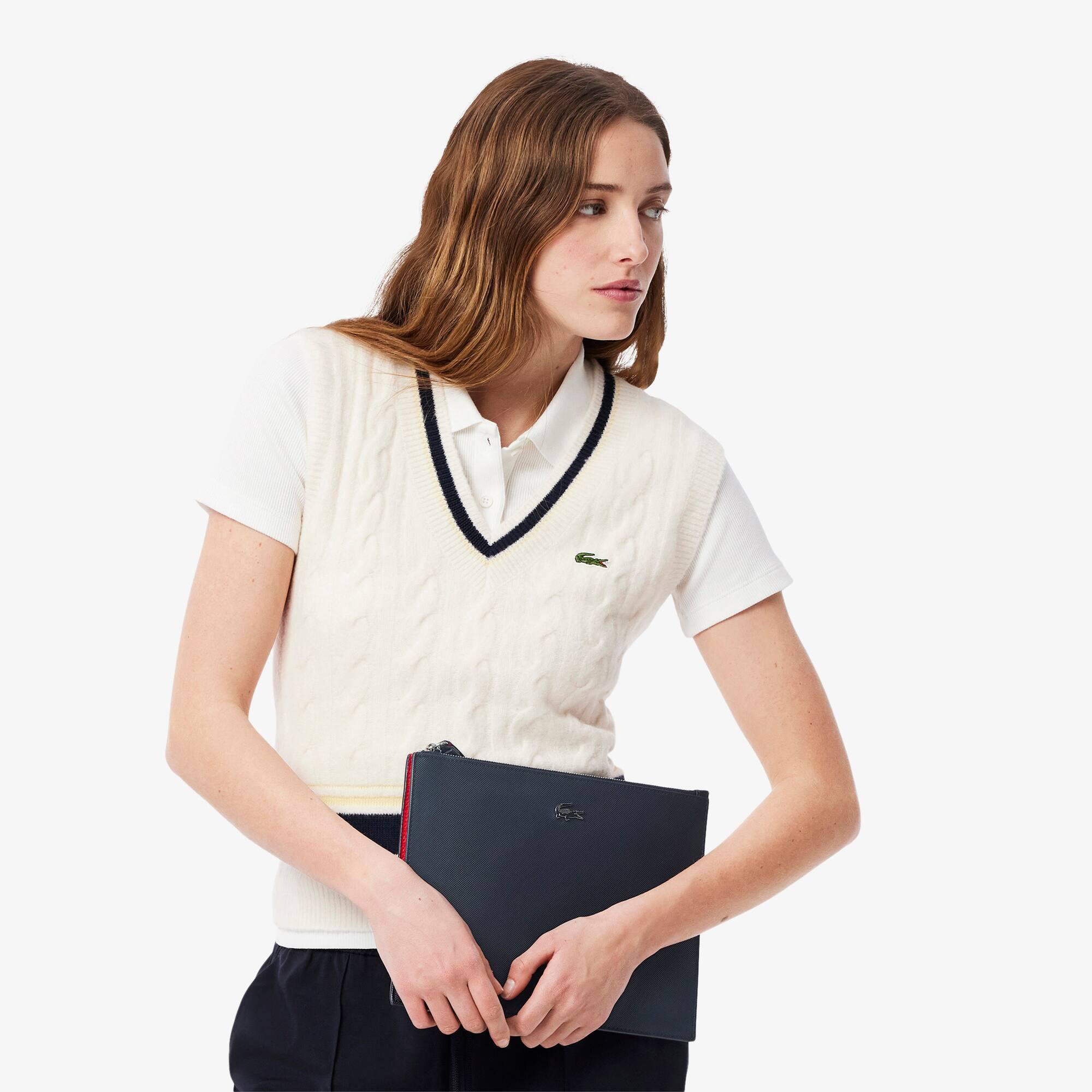 Anna Piqué Canvas Pouch by LACOSTE