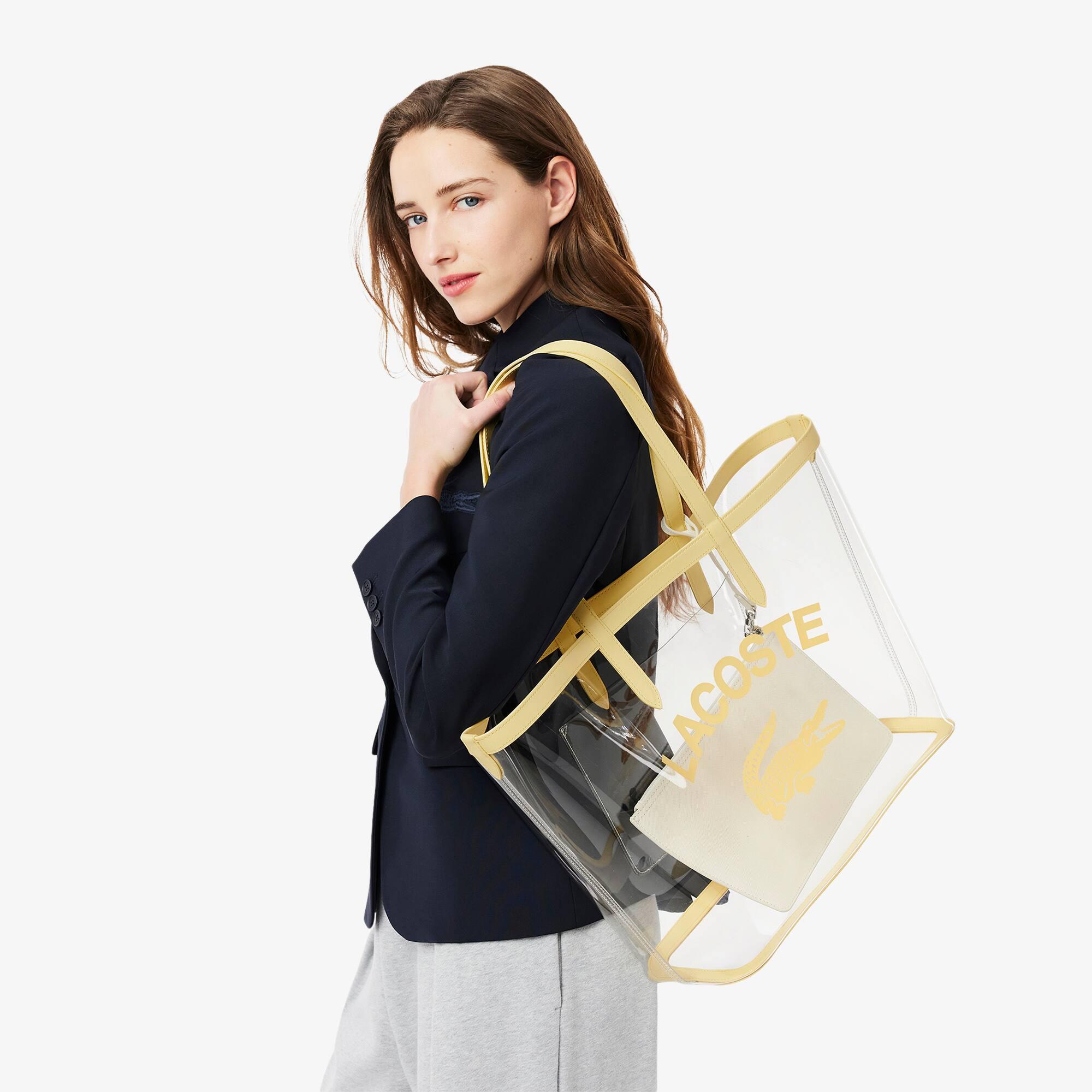 Anna Transparent Tote Bag by LACOSTE