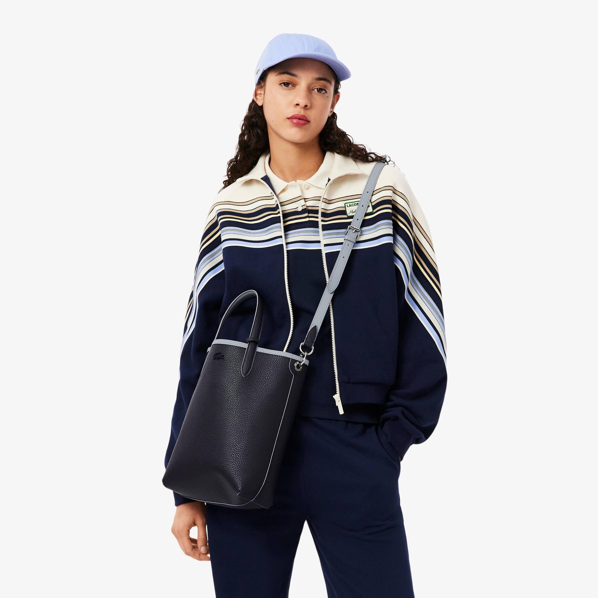 Anna Vertical Reversible Tote by LACOSTE