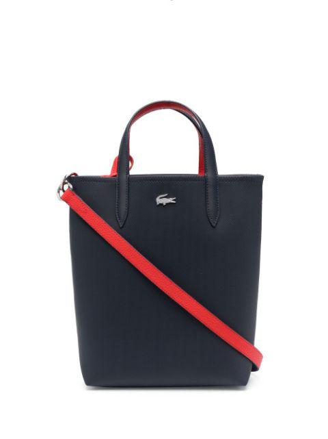 Anna two-tone tote bag by LACOSTE