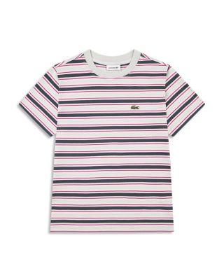 Boys' Icon Striped Tee - Big Kid by LACOSTE