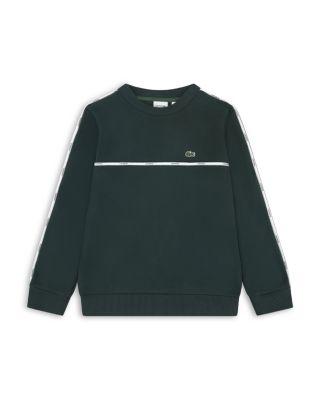 Boys' Logo Tape Crewneck Sweatshirt - Little Kid by LACOSTE