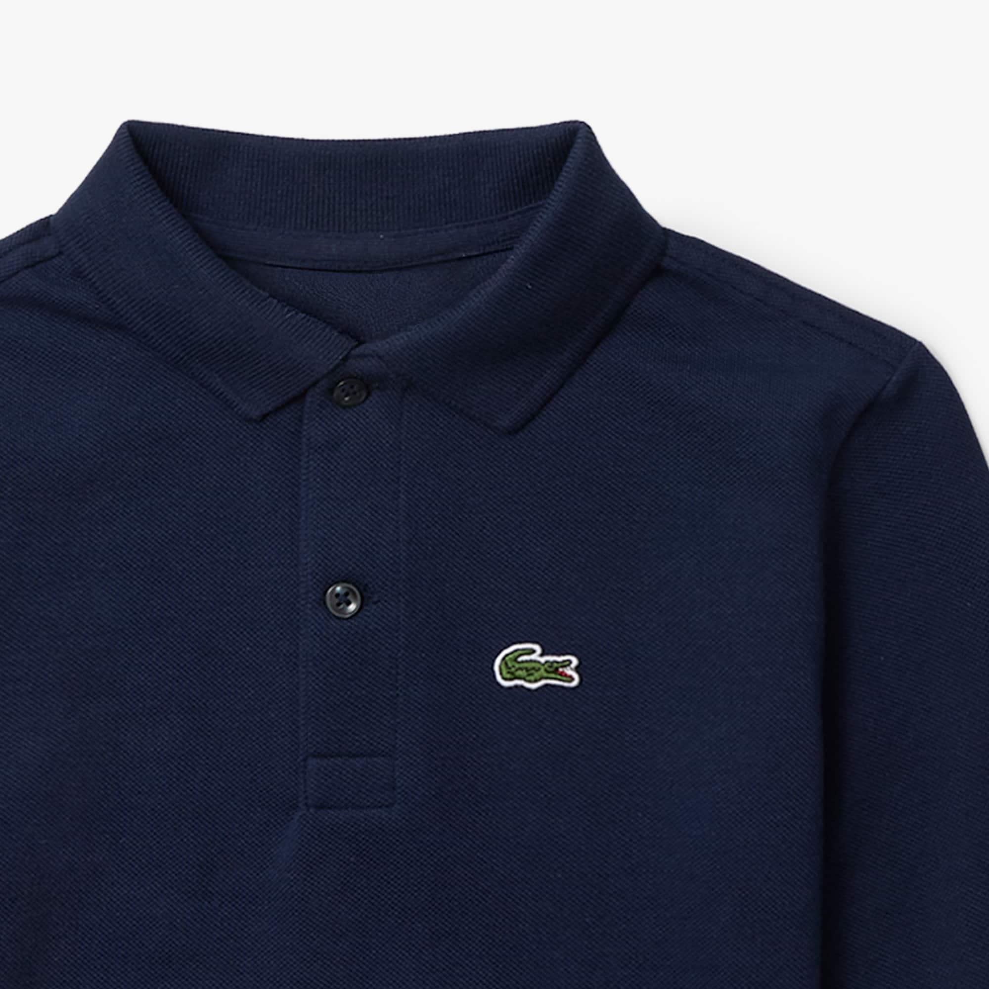 Boys' Long Sleeve Piqué Polo by LACOSTE
