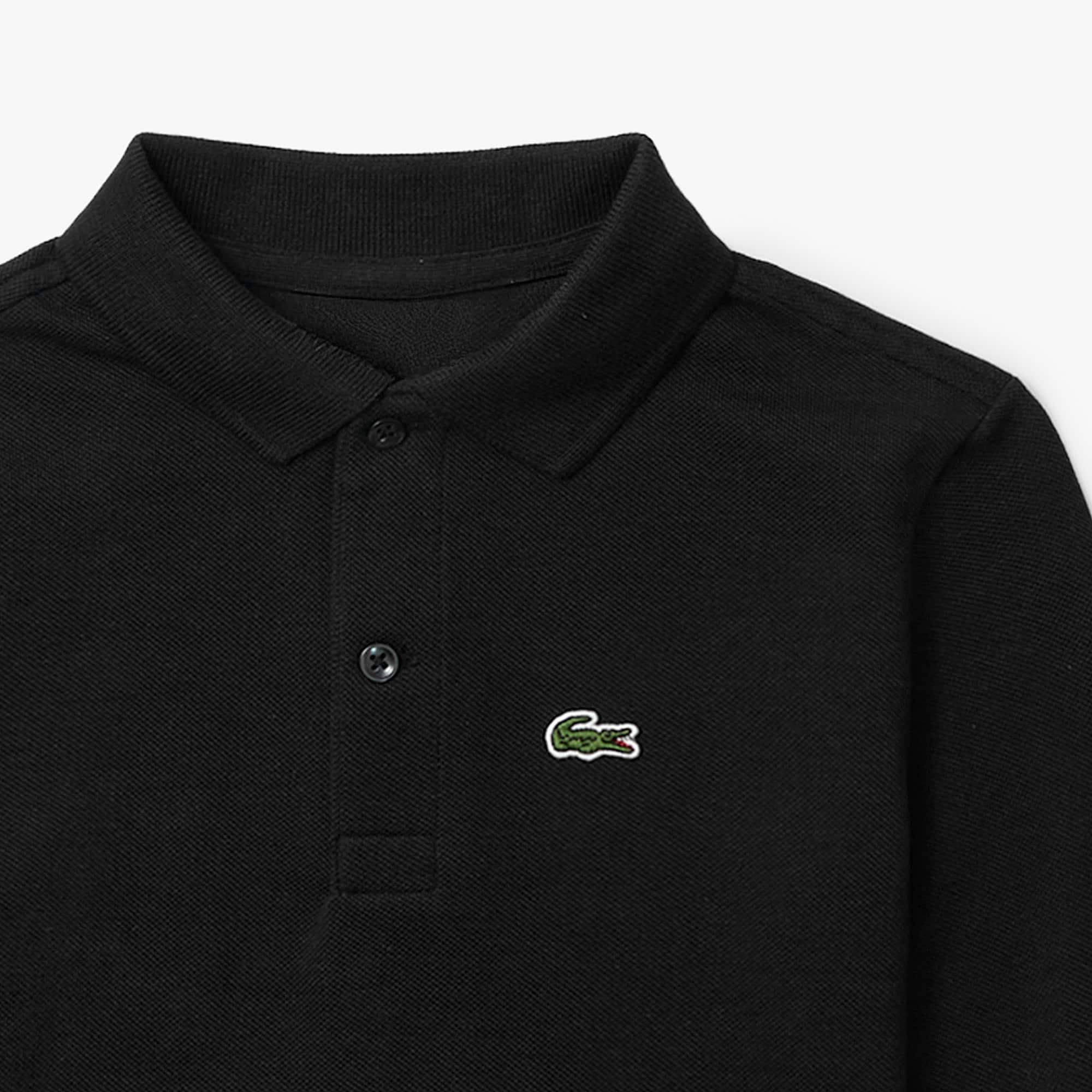 Boys' Long Sleeve Piqué Polo by LACOSTE