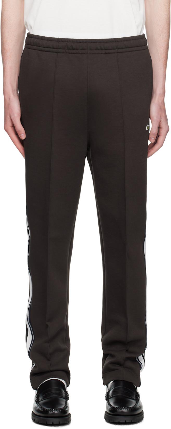 Brown Made In France Sweatpants by LACOSTE