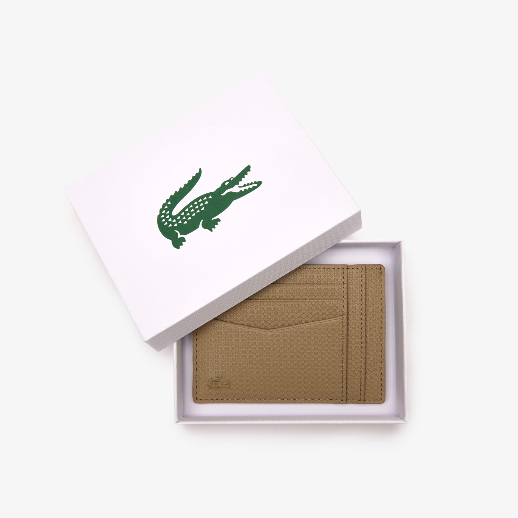 Chantaco Leather Card Holder by LACOSTE
