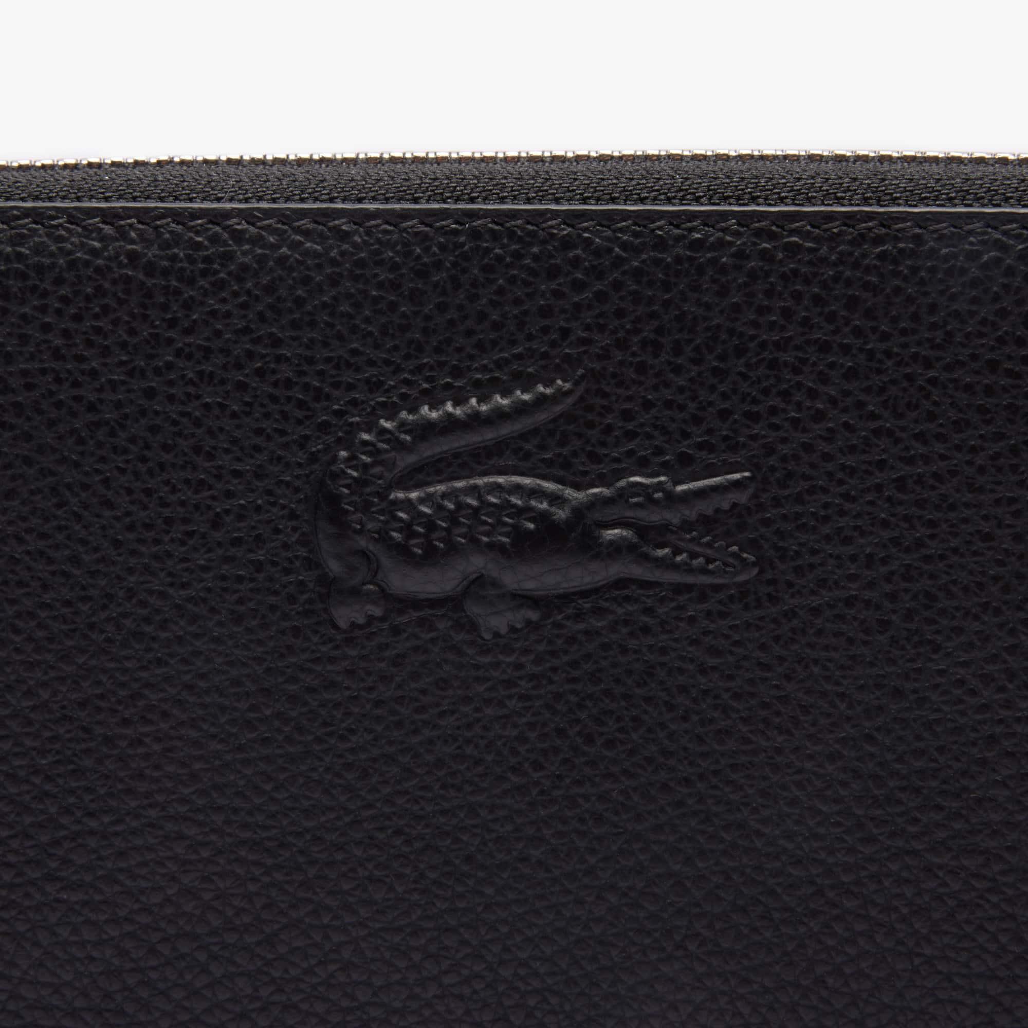 City Court Grain Leather Billfold by LACOSTE