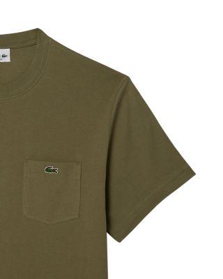 Classic Fit Pocket Tee by LACOSTE