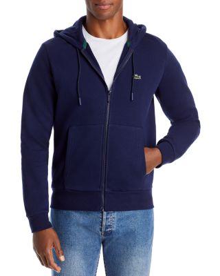 Classic Zip Front Hoodie by LACOSTE