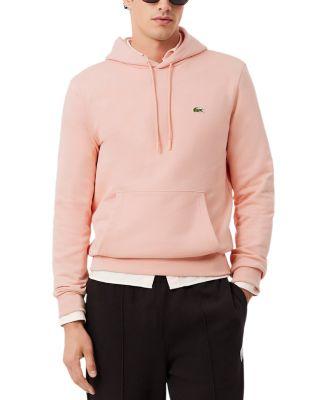 Cotton Fleece Hoodie by LACOSTE
