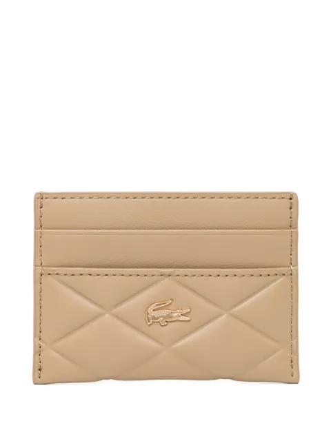 Crocodelle leather cardholder by LACOSTE