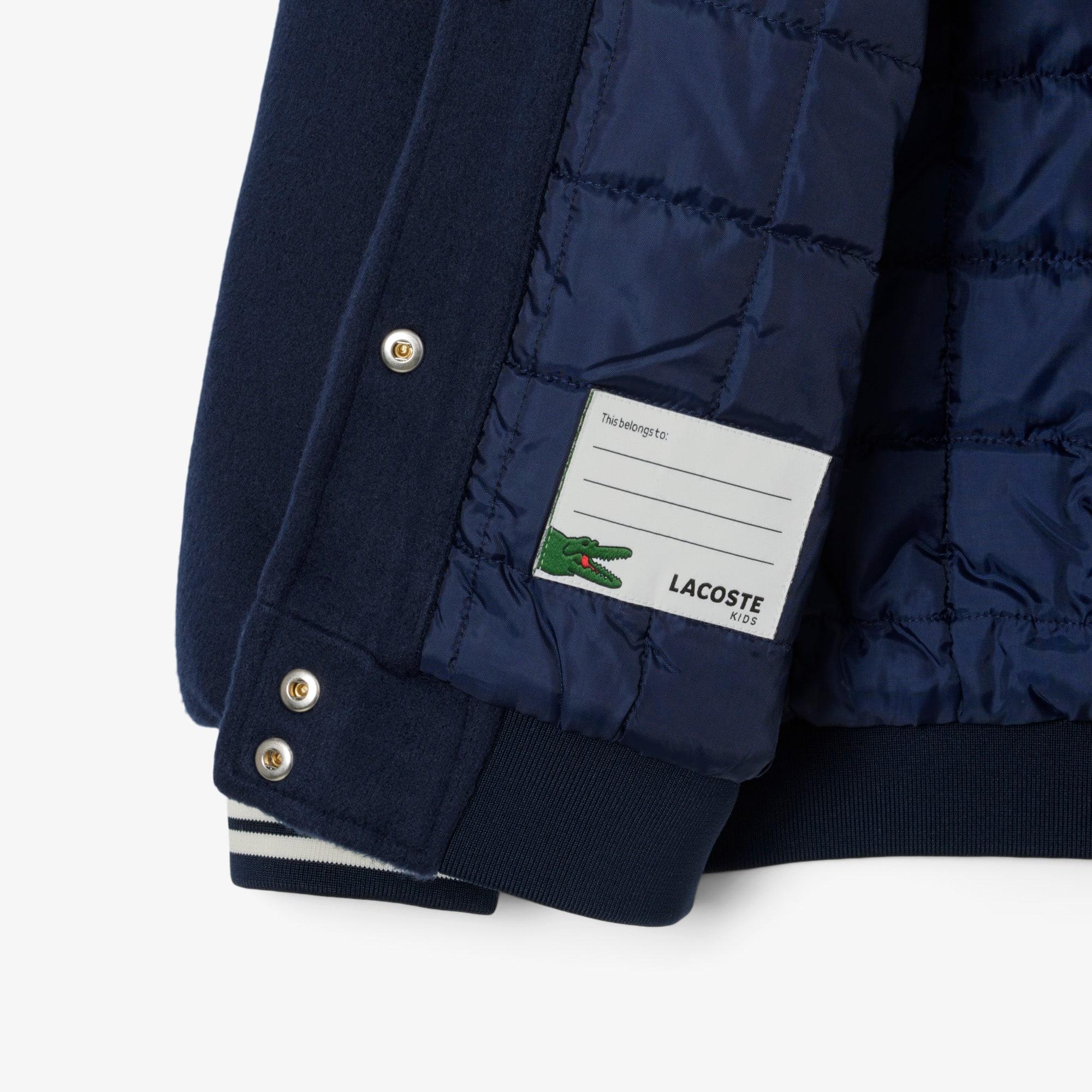 Crocodile Badge Bomber Jacket by LACOSTE