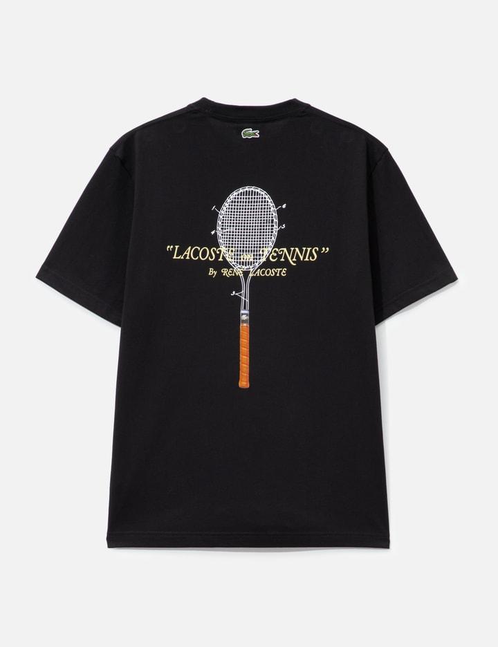 Embroidered Cotton T-Shirt by LACOSTE