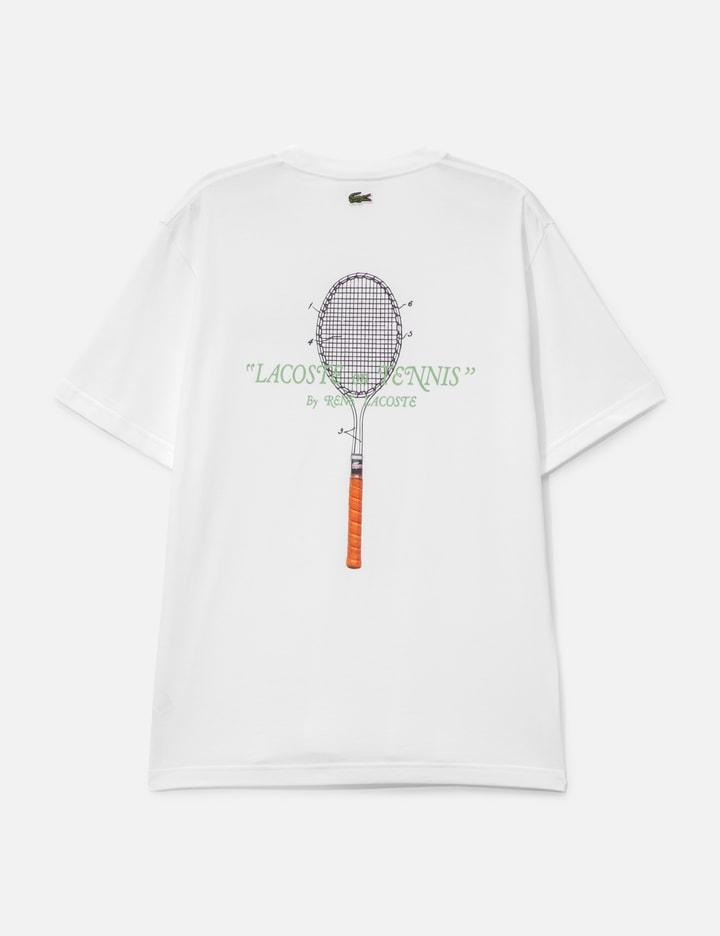 Embroidered Cotton T-Shirt by LACOSTE
