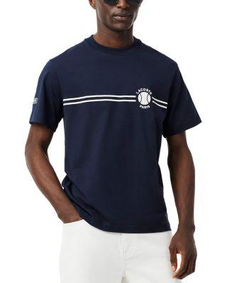 Embroidered Jersey Tee by LACOSTE
