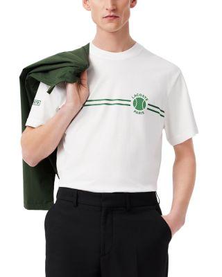 Embroidered Jersey Tee by LACOSTE
