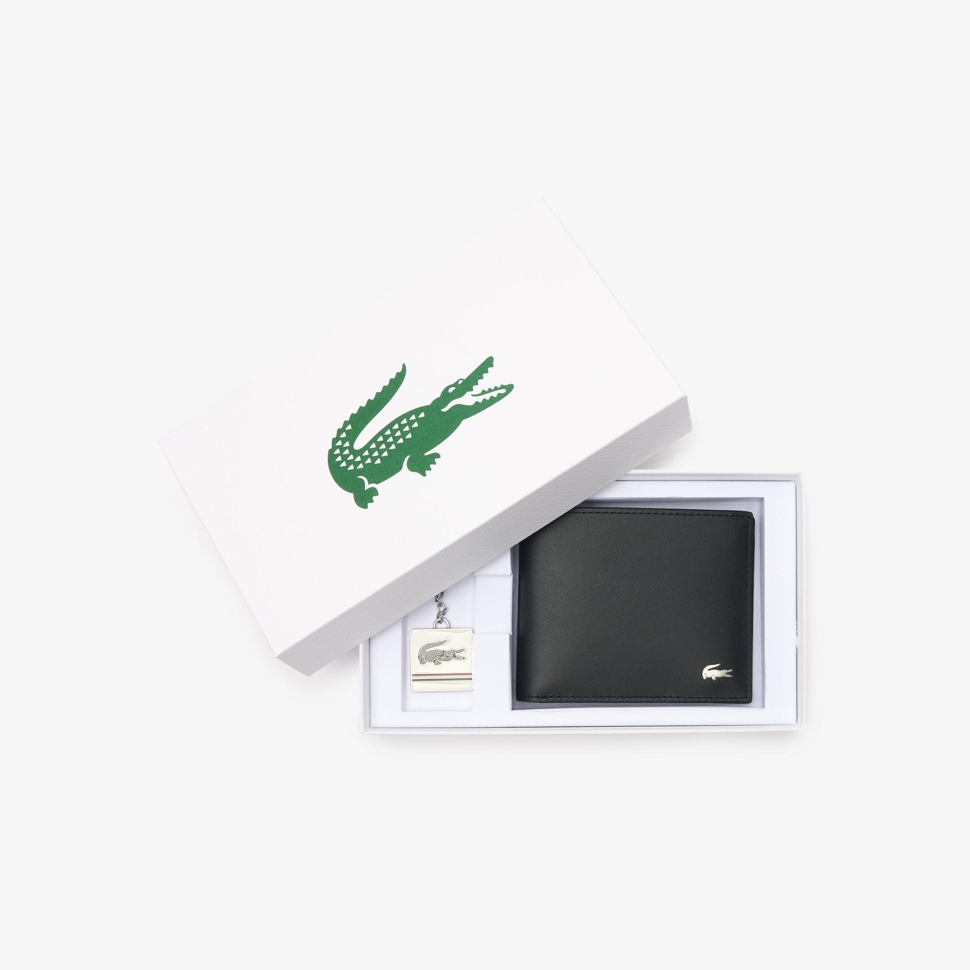 FG Small Billfold and Keychain Gift Set by LACOSTE
