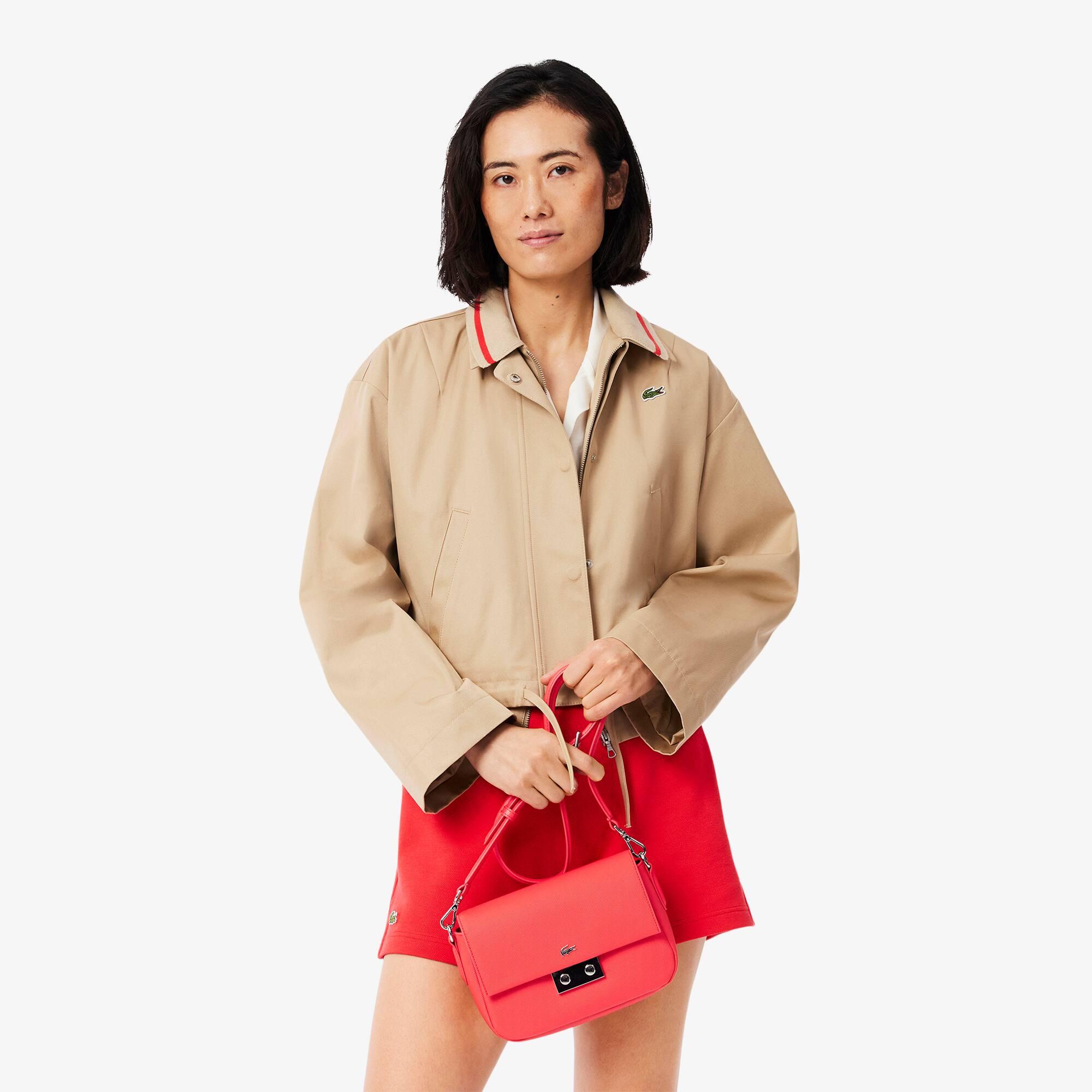 Flap Close Shoulder Bag by LACOSTE