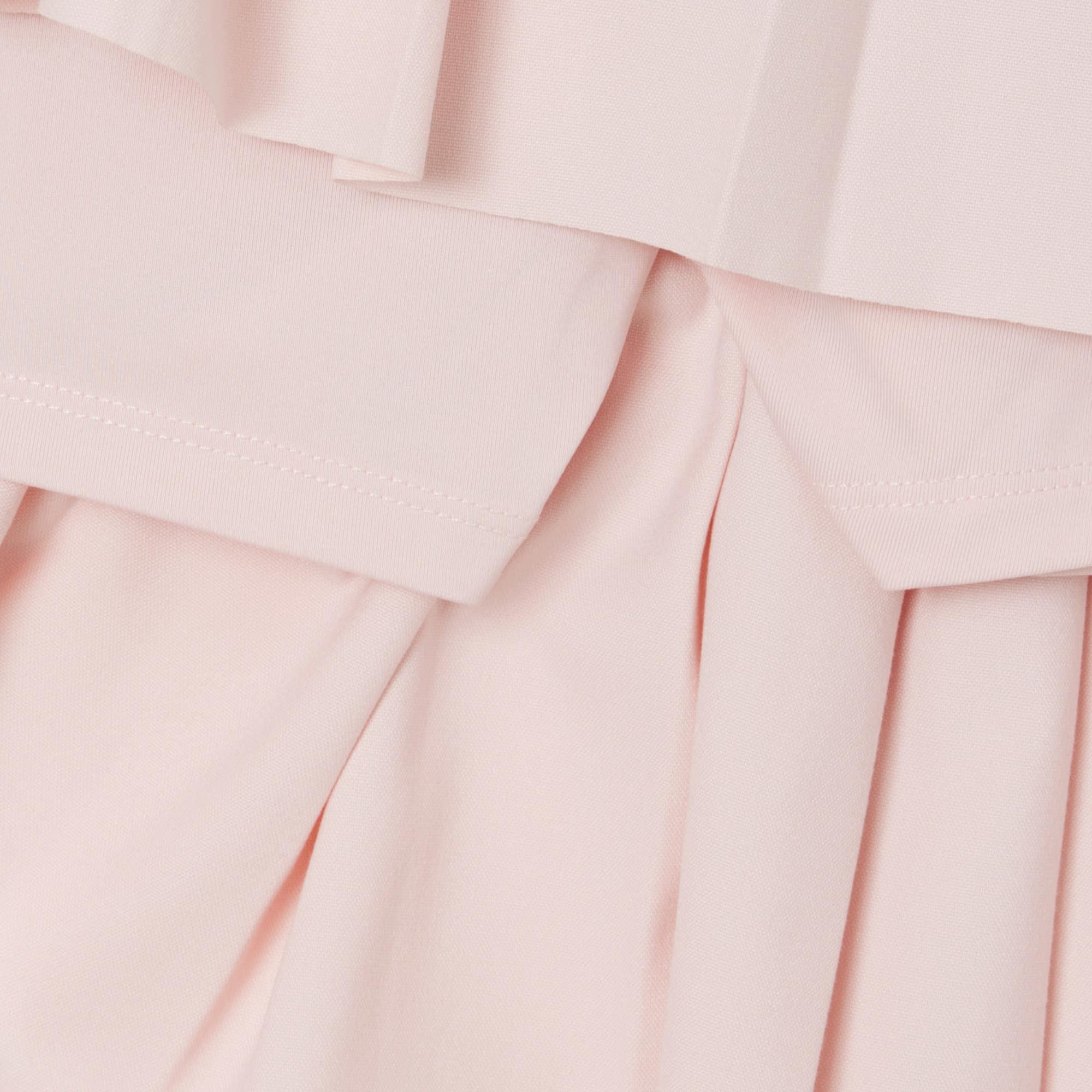 Girls' Oxford Cotton Pleated Skirt by LACOSTE