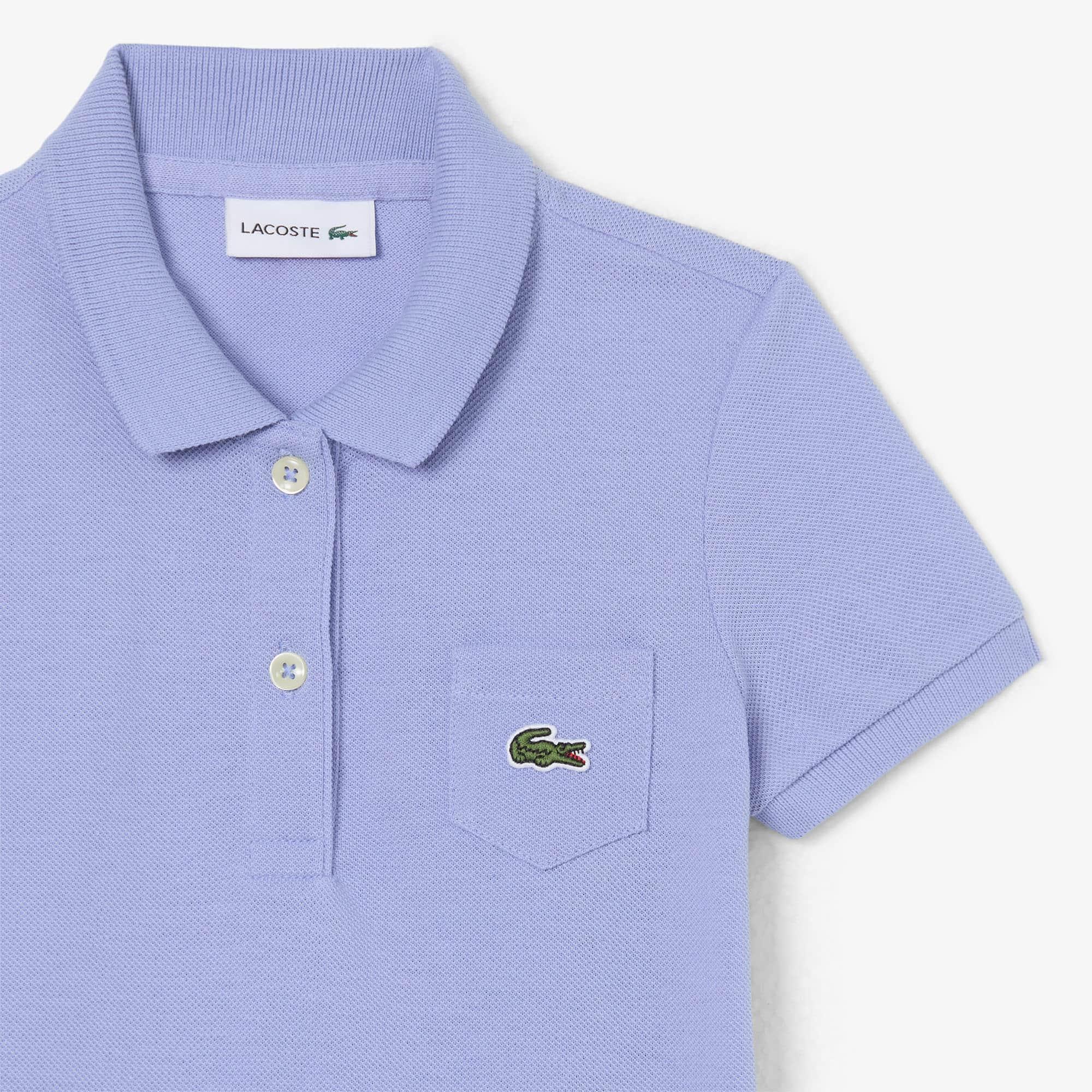 Girls' Piqué Polo Dress by LACOSTE