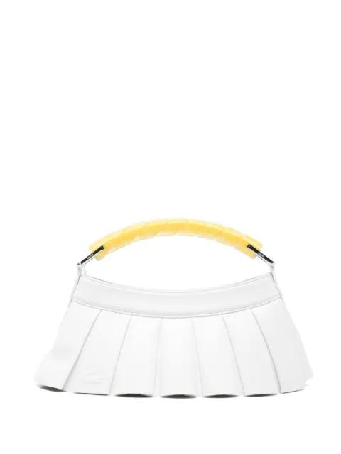 H Lenglen pleated tote bag by LACOSTE