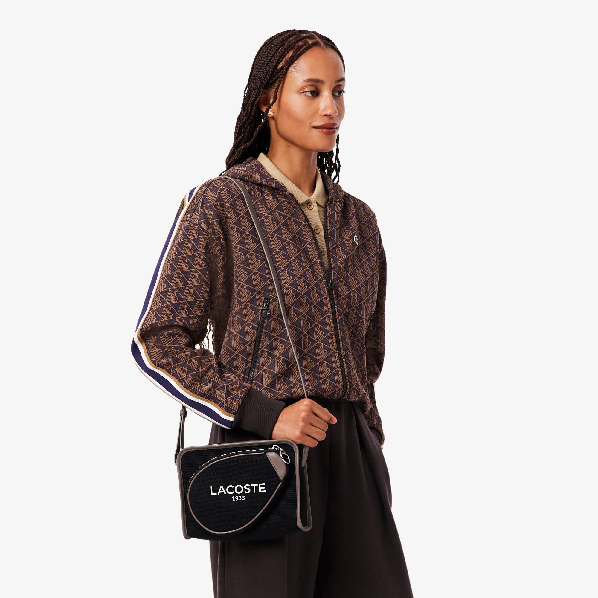 Heritage Canvas Shoulder Bag by LACOSTE