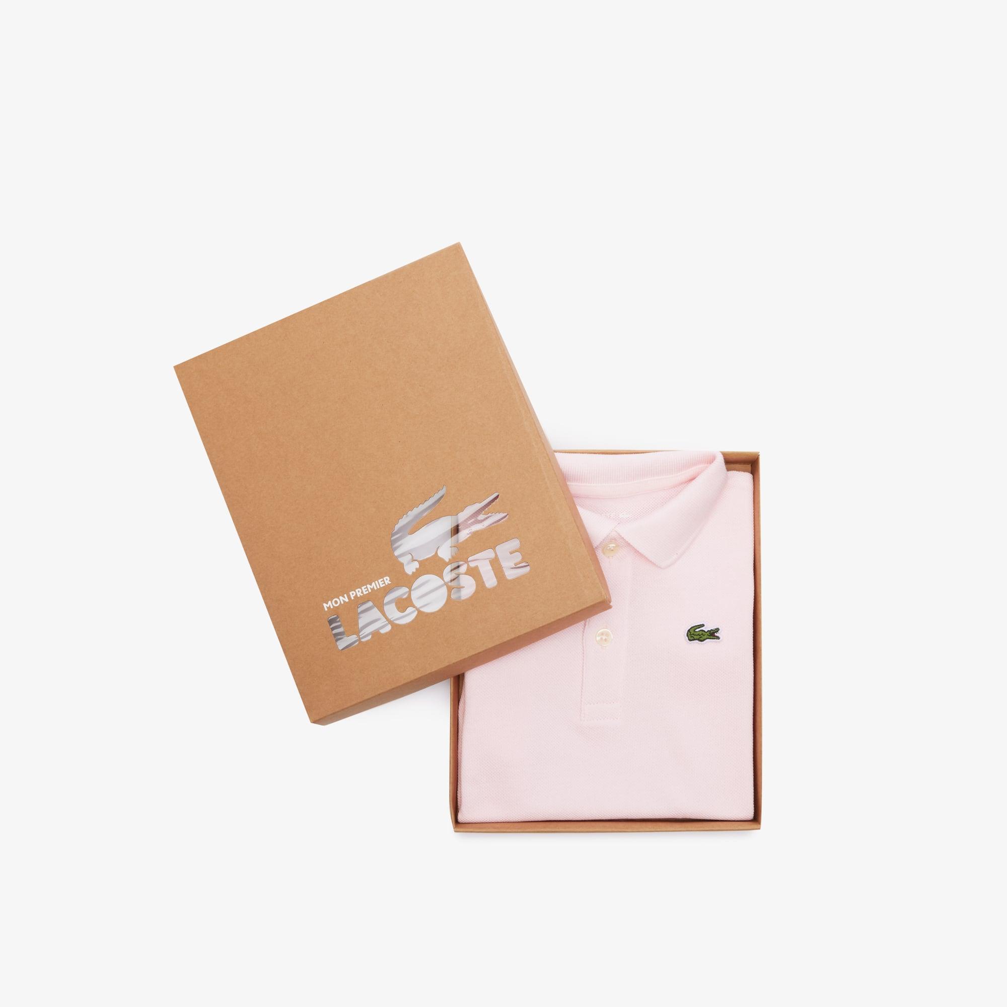 Infants' Piqué Onesie Gift Set by LACOSTE
