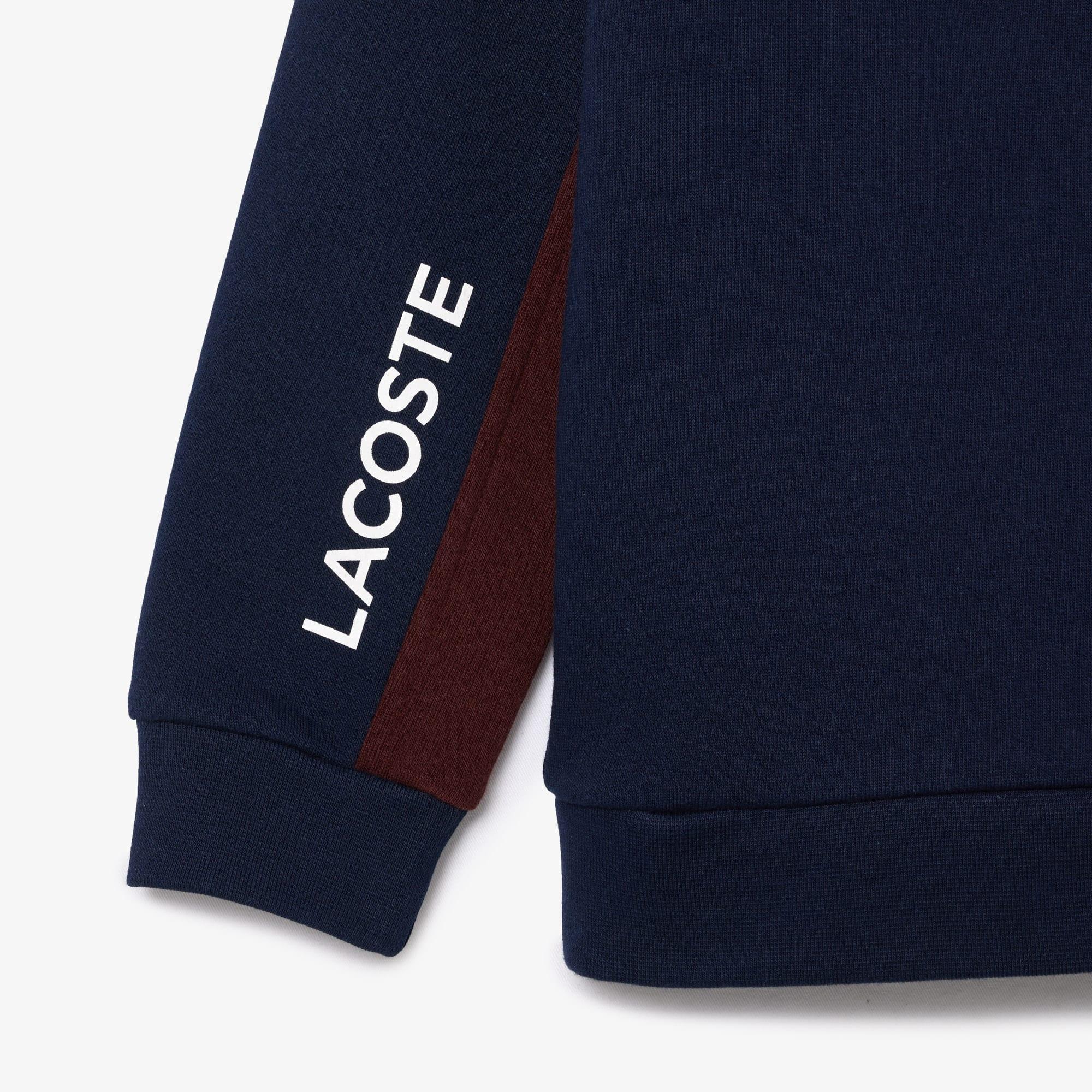 Kids' Colorblock Fleece Sweatshirt by LACOSTE