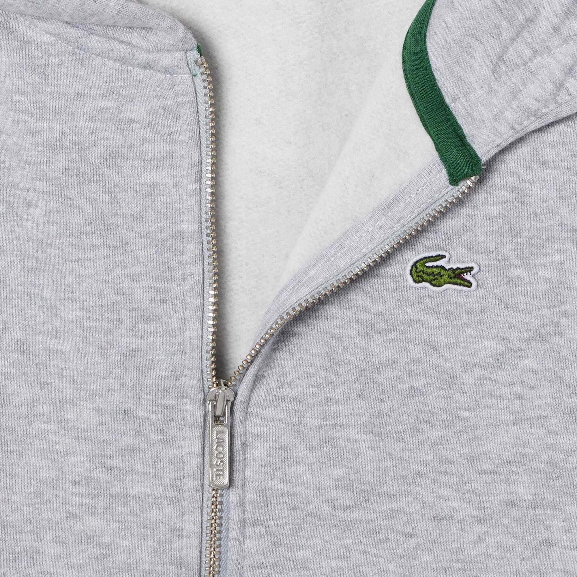 Kids' Fleece Zip-Up Hoodie by LACOSTE