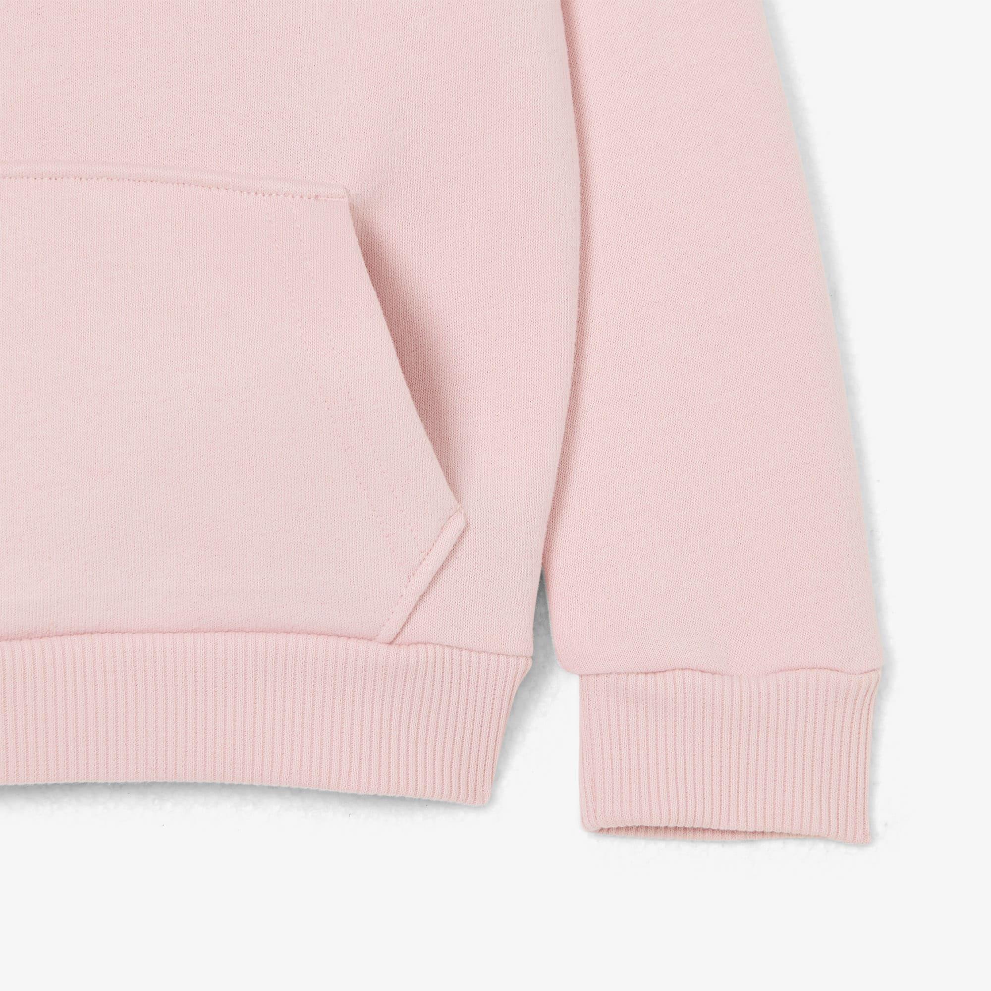 Kids' Kangaroo Pocket Fleece Hoodie by LACOSTE