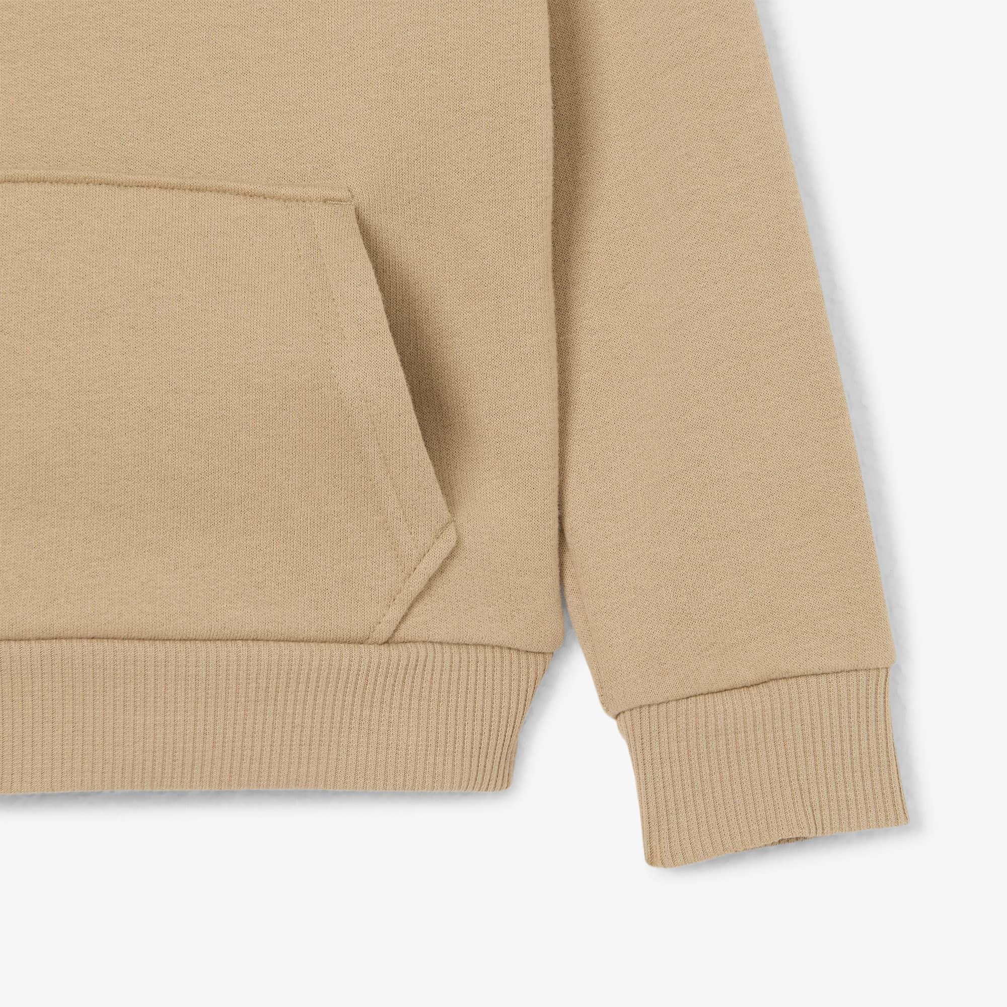 Kids' Kangaroo Pocket Fleece Hoodie by LACOSTE