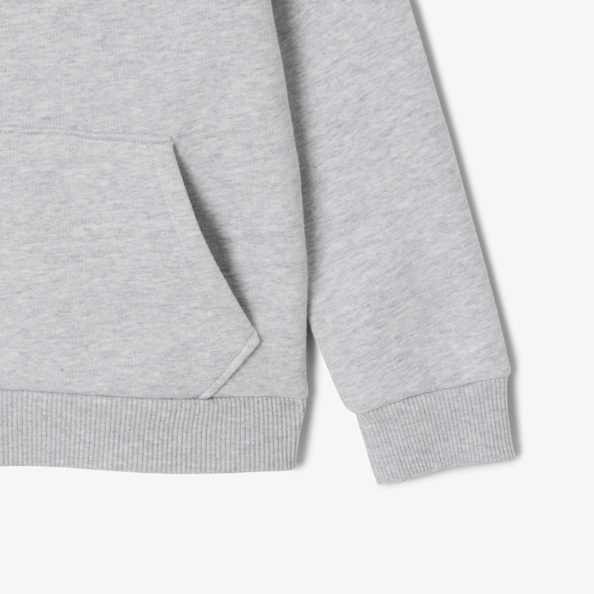 Kids' Kangaroo Pocket Fleece Hoodie by LACOSTE