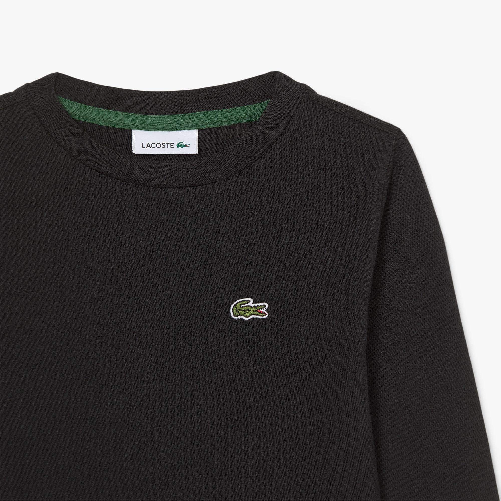 Kids' Long Sleeve Cotton T-Shirt by LACOSTE
