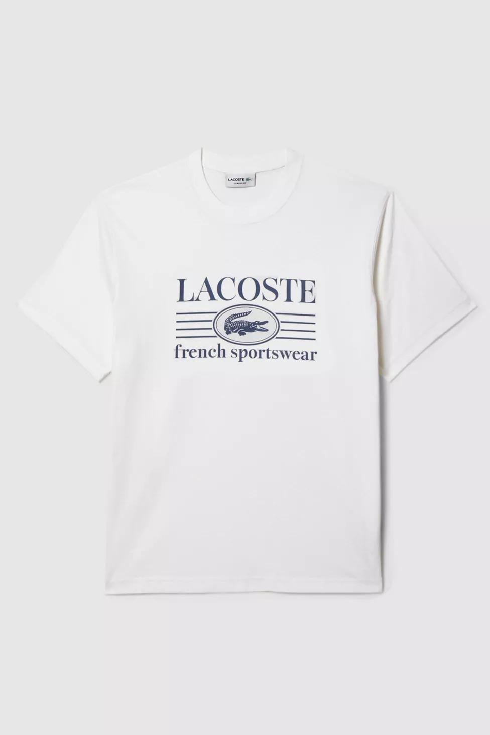 Lacoste French Sportswear Graphic Tee by LACOSTE
