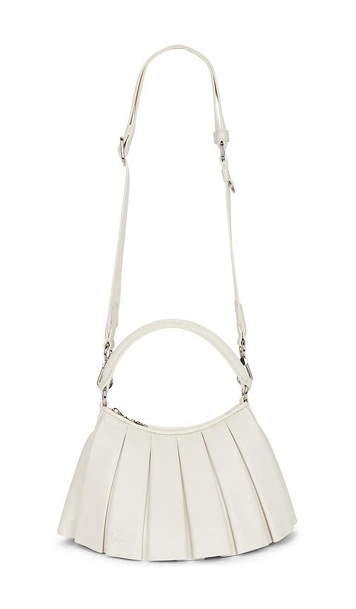 Lacoste Lenglen Leather Bag in White by LACOSTE