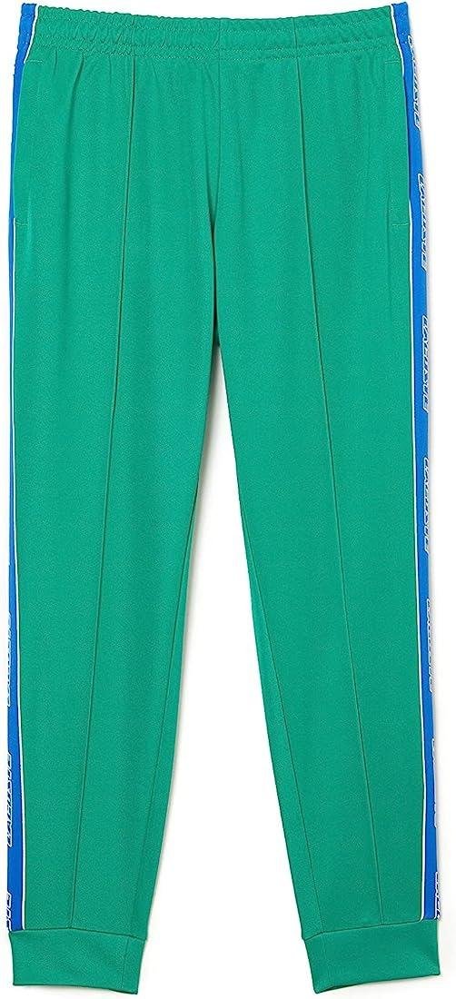 Lacoste Mens Greenfinch Heritage Contrast Bands Trackpants by LACOSTE
