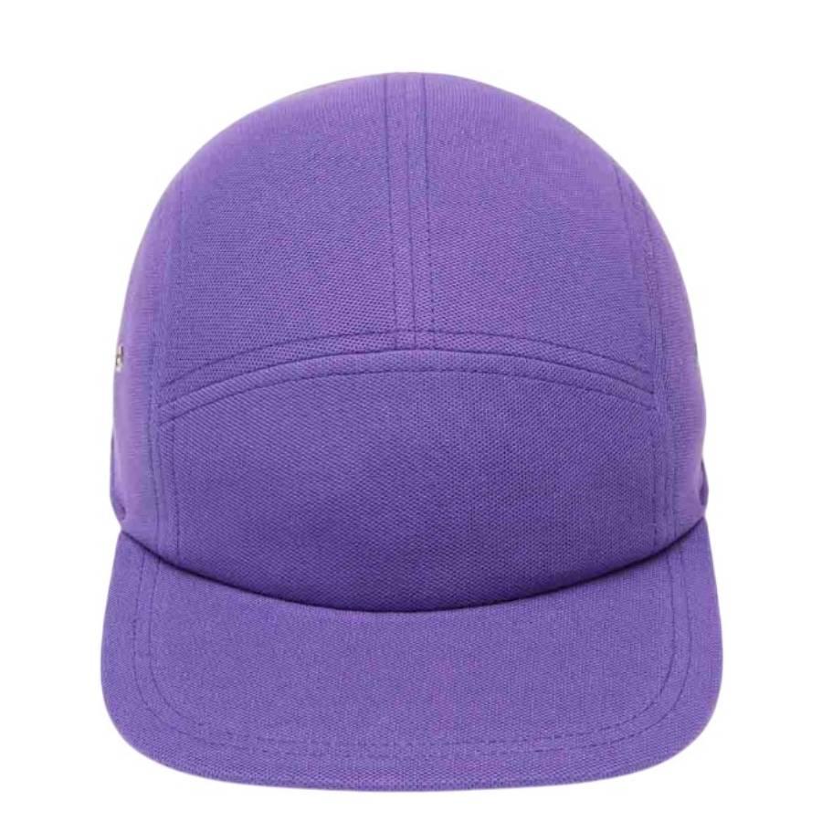 Lacoste Organic Cotton Pique Croc Patch Jockey Cap by LACOSTE