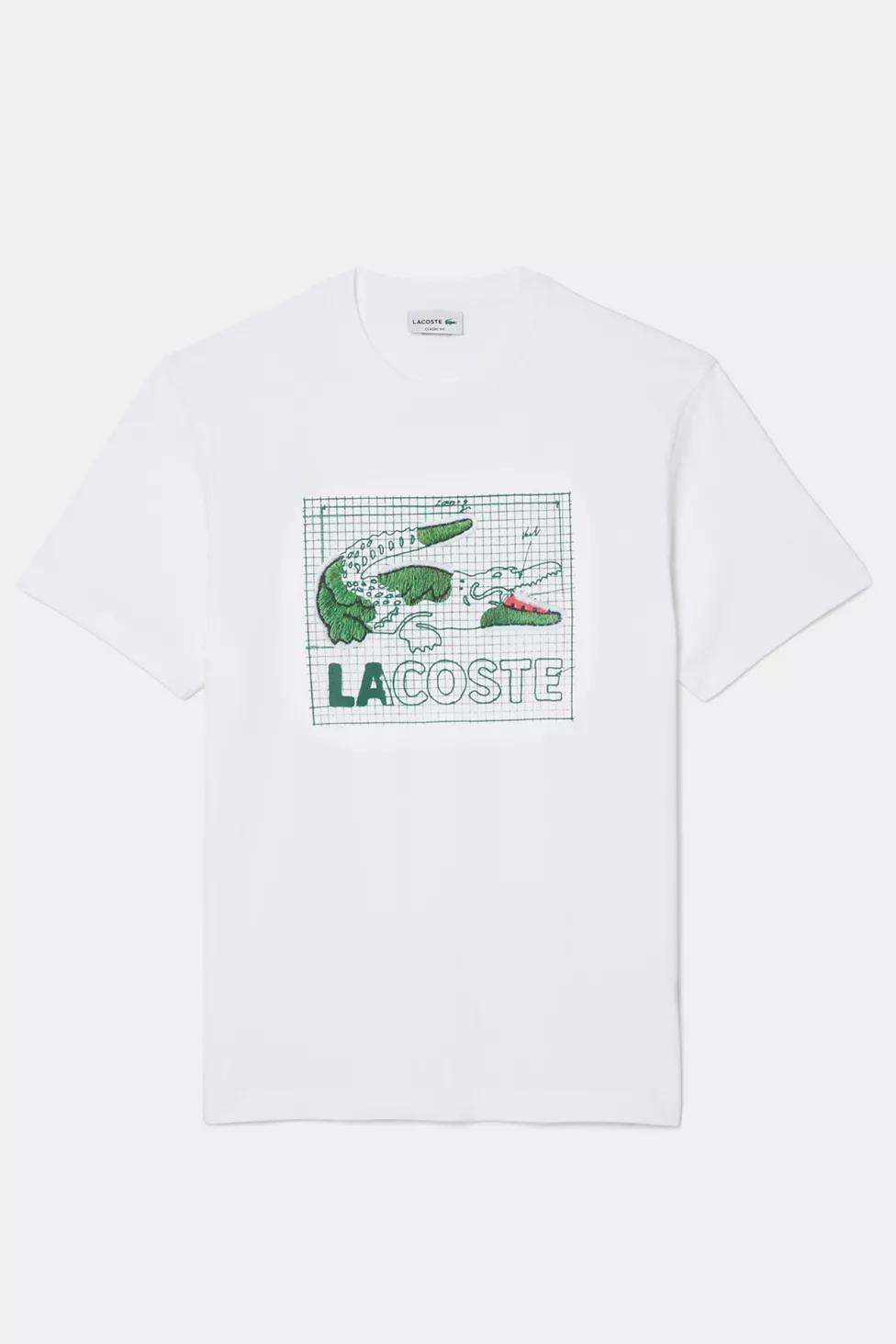 Lacoste Sketch Graphic Tee by LACOSTE